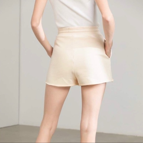 Soft Atlantic Beige Sweat Set with shorts by J.ING - Picture 7 of 12